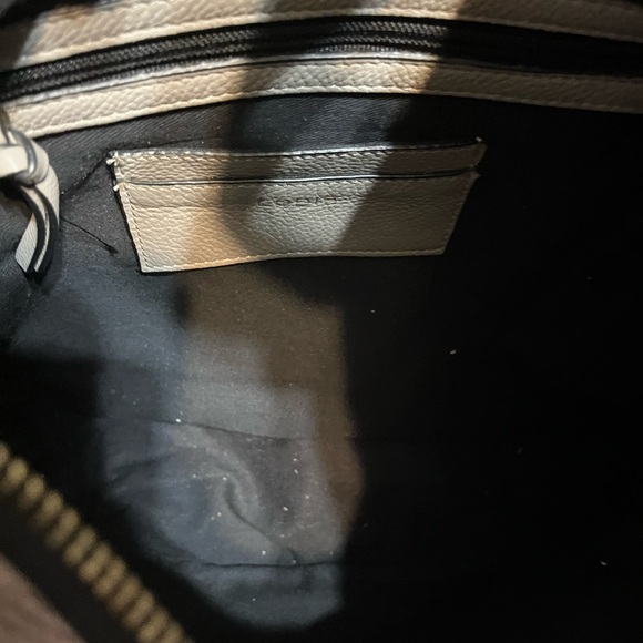 Lodis Bixby Gray Leather Hobo Bag Purse AS IS - Picture 11 of 13